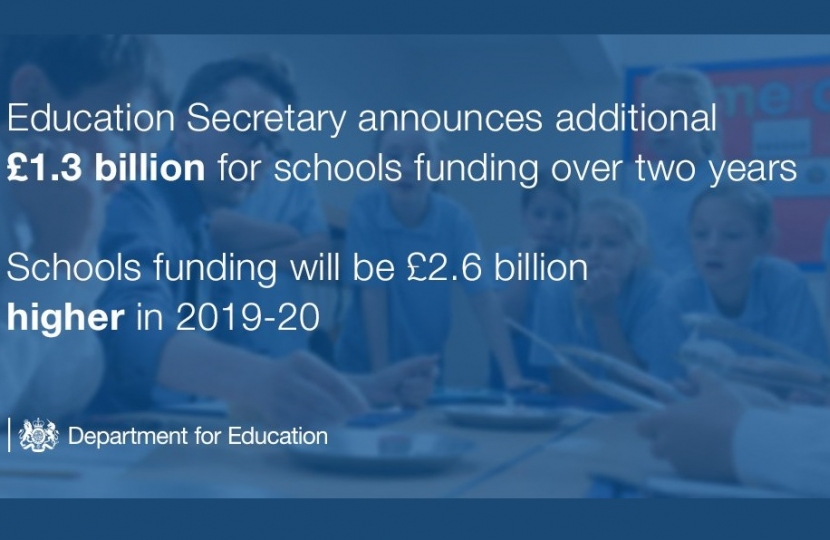 School funding announcment