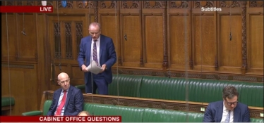 Mike Freer at Cabinet Office Questions