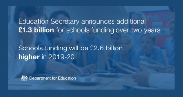 School funding announcment